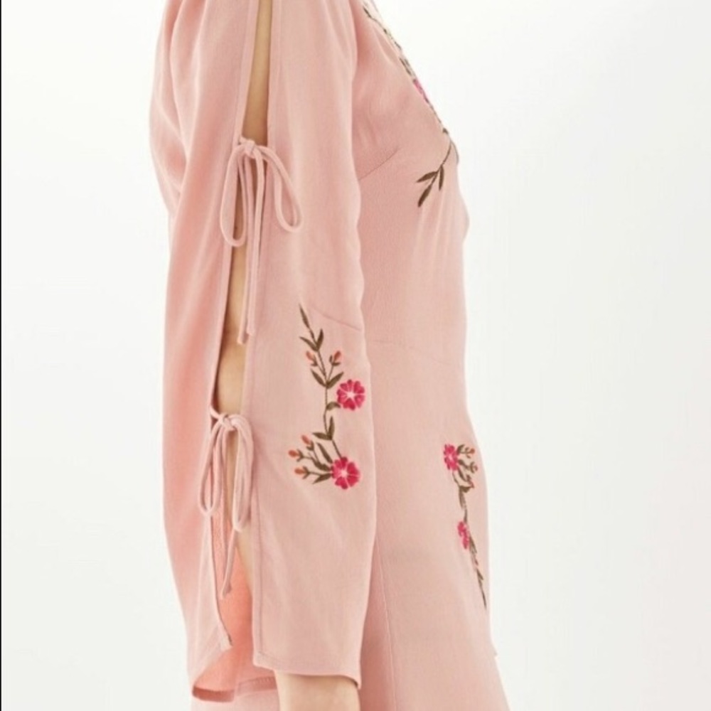Topshop - Tokyo Embroidered midi dress - Picture 6 of 6